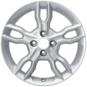 Platišče iz lahke zlitine 16" 5 x 2 kraki, srebrn